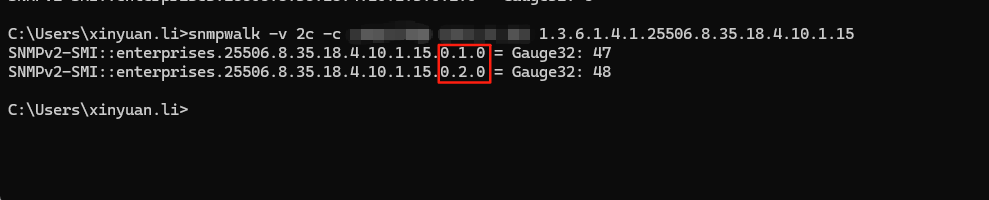 2.3 内存空闲率OID验证